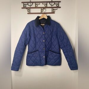 Barbour Woman’s Blue Puffer Polyamide Size 12